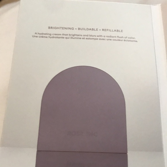 ⚡️FINAL PRICE⚡️ Rose Inc Blush Divine Lip & Cheek Color Sample Card - Picture 2 of 5